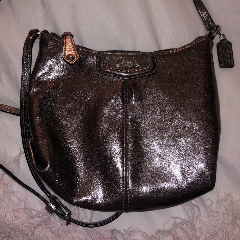 Metallic Coach Bag - Picture 3 of 5